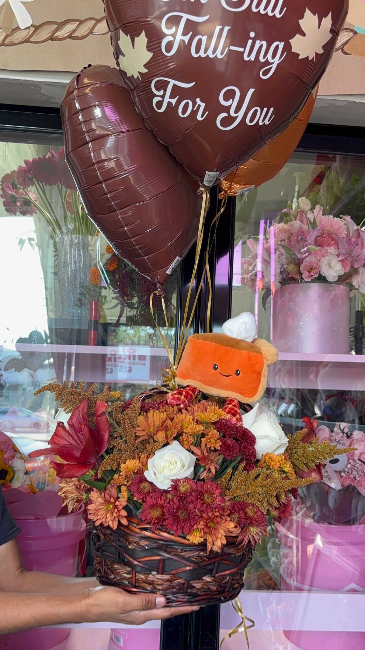 Fall Basket π§Ί πππ + Pumpkin Pie Plushie ππ₯§