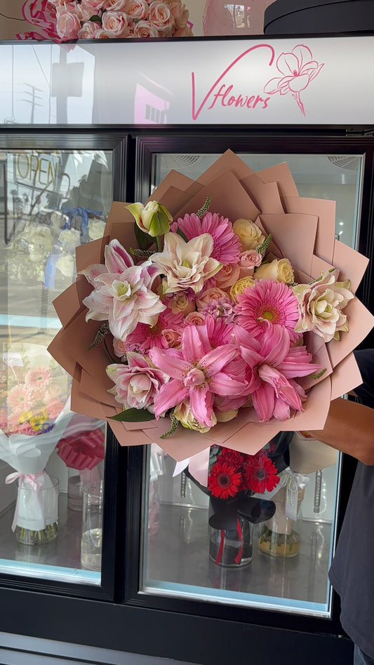 25 ct +Rose Lily Mixed
