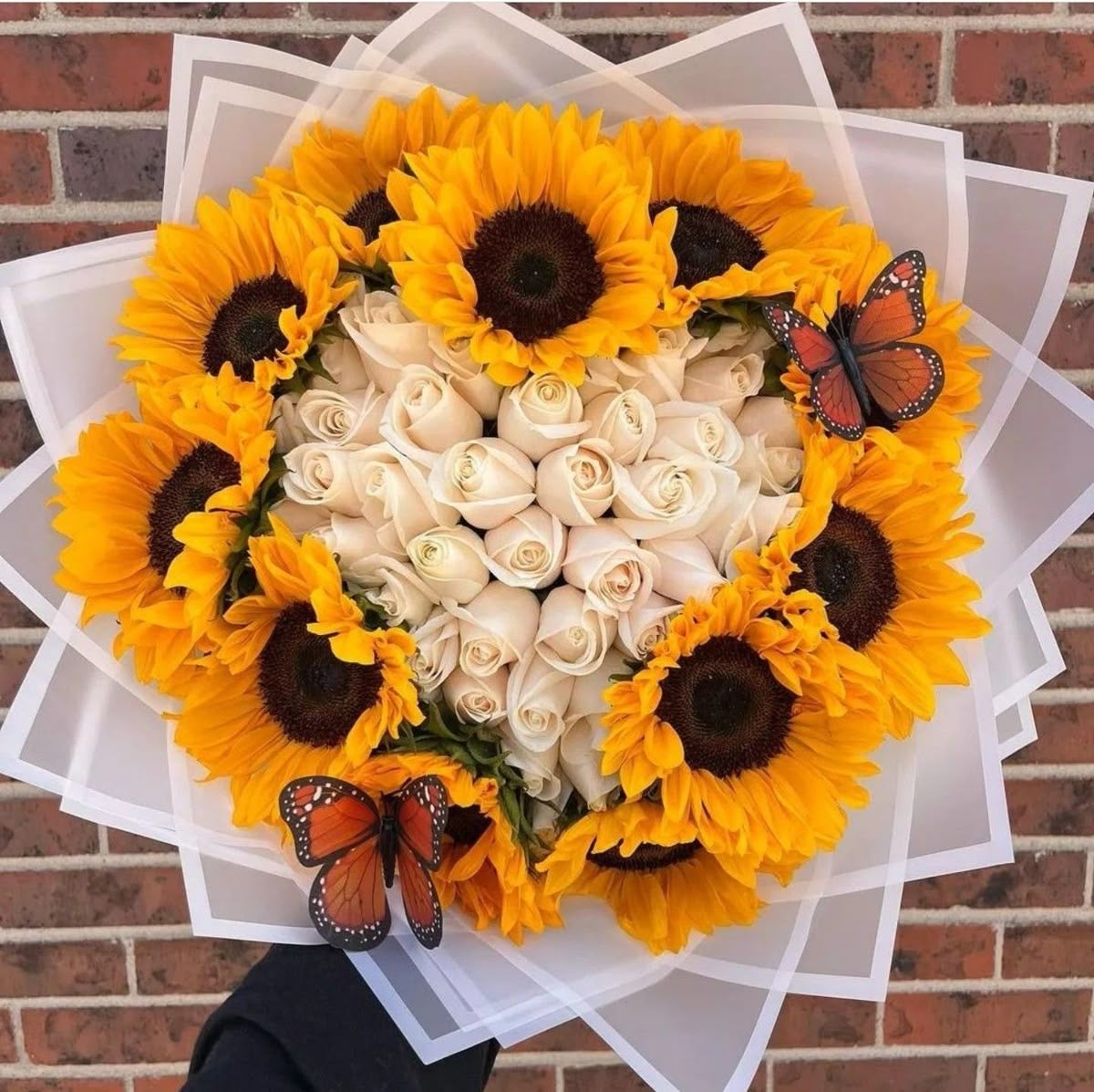Sunflower Rose Bouquet