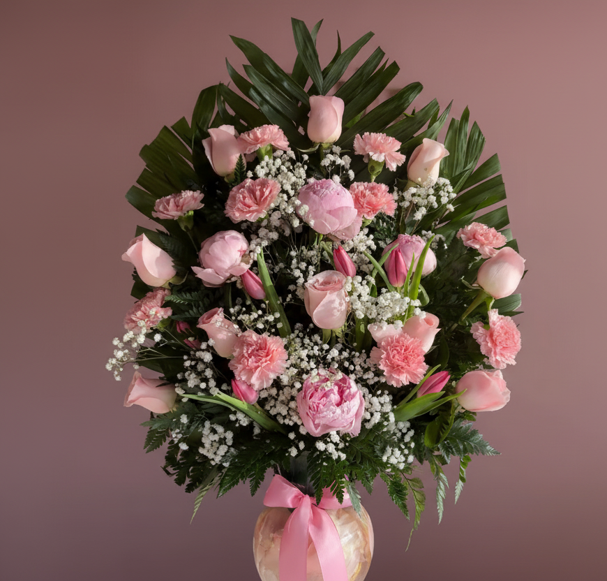 Peonies Vase