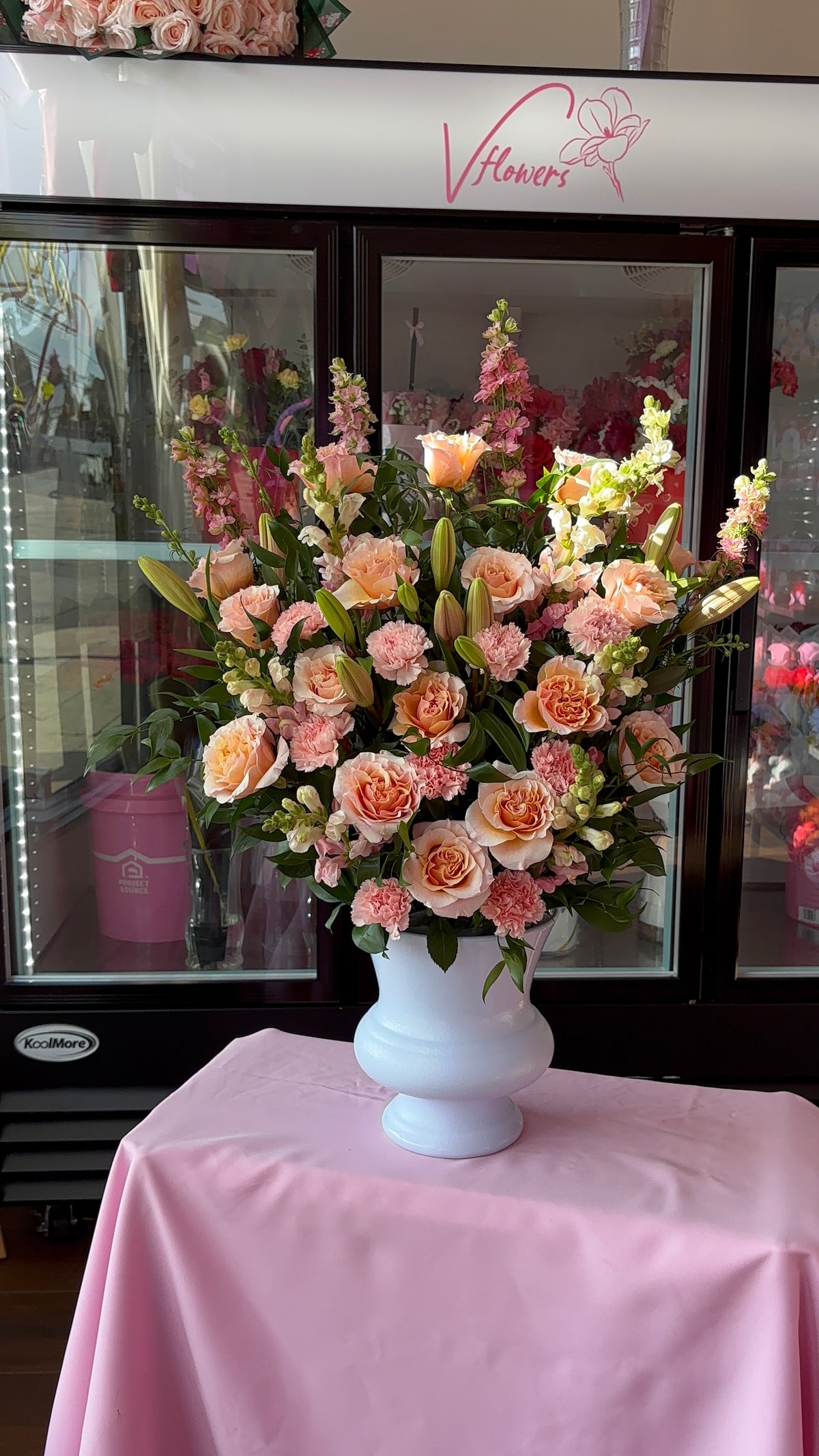 Vase Blush Florals 🌸