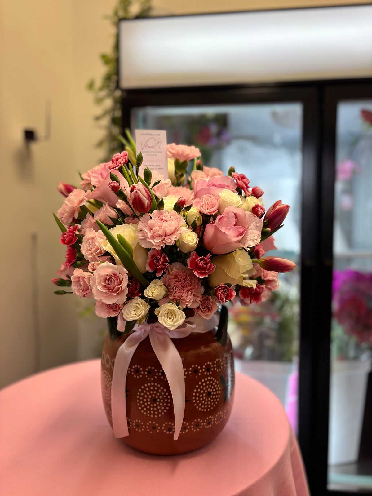 Ollita Pink & White