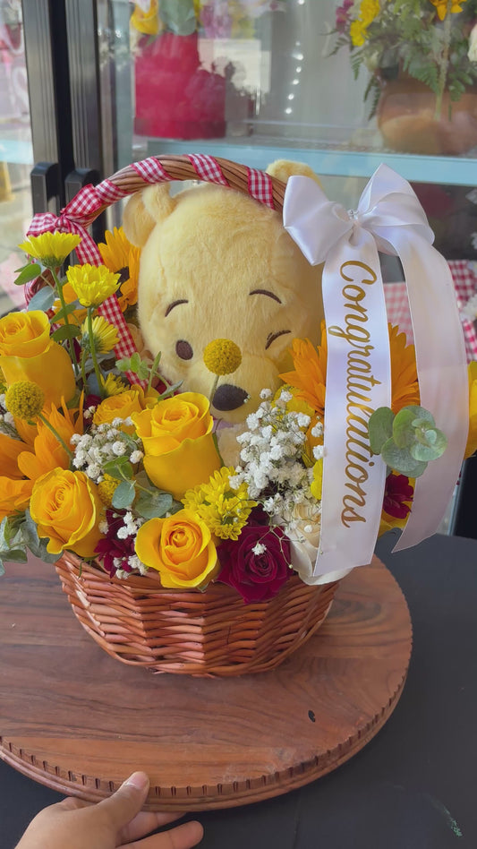 Winnie the Pooh Basket